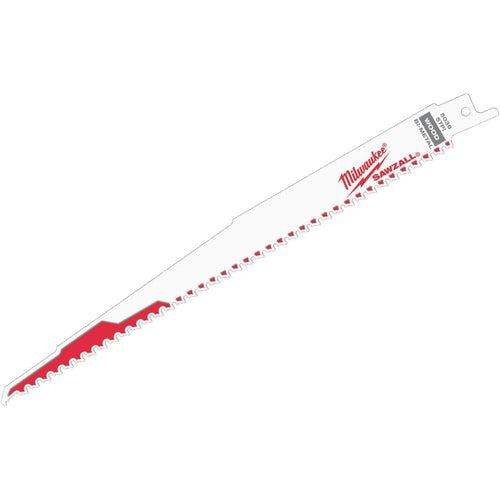 Milwaukee Sawzall 9 In. 5 TPI Wood w/Nails Reciprocating Saw Blade (5-Pack) Milwaukee