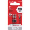 Milwaukee Shockwave T25 TORX 1 In. Insert Impact Screwdriver Bit (2-Pack) Milwaukee