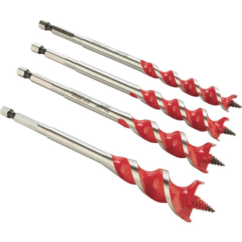 Milwaukee SPEED FEED 4-Piece Auger Bit Set Milwaukee