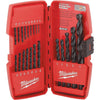 Milwaukee Thunderbolt 21-Piece Black Oxide Drill Bit Set, 1/16 In. thru 1/2 In. Milwaukee