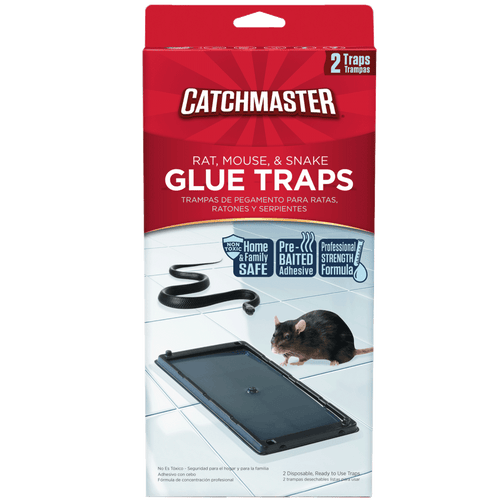 Catchmaster RAT, MOUSE, & SNAKE GLUE TRAPS Catchmaster