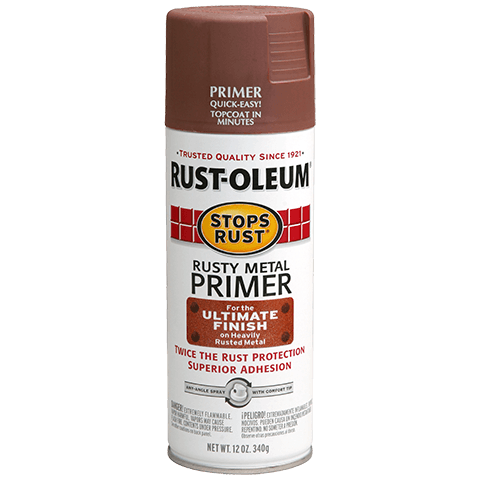 Rust-Oleum STOPS RUST® SPRAY PAINT AND RUST PREVENTION Rusty Metal Primer Spray Rust-Oleum