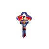 Hy-ko Products Superman Blue Schlage SC1 House Key Hy-Ko