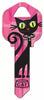 Hy-ko Products Black Cat Blank Key Hy-Ko
