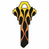 Hy-ko Products Flames Blank Key Hy-Ko