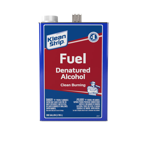 Klean Strip Denatured Alcohol Clean Burning Fuel, 1 Quart Klean Strip