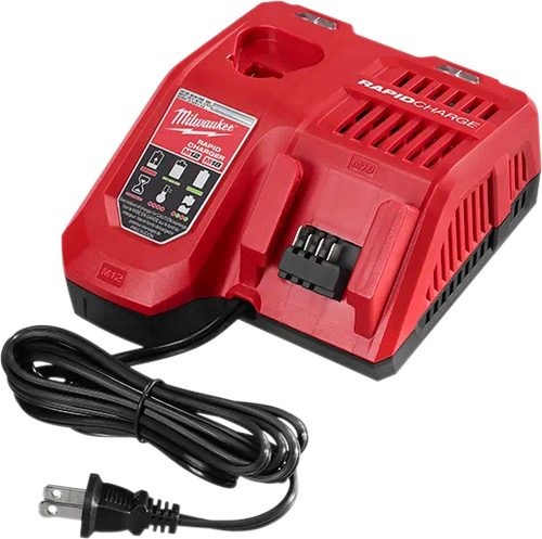 Milwaukee M12/M18 Lithium-Ion Multi-Voltage Rapid Battery Charger Milwaukee