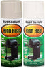 12 OZ. ALMOND   SPRAY PAINT HIGH HEAT Rust-Oleum