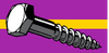 Midwest Fastener Hex Lag Screws 1/2 x 5 Midwest Fastener