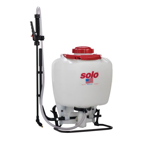 Solo Pro Backpack Sprayer - 4-Gallon Capacity, 90 PSI SOLO