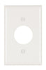Pass & Seymour Single Receptacle Openings, One Gang, White Pass & Seymour