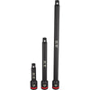 3PC SHOCKWAVE™ Impact Duty™ 3/8 Drive Extension Set
