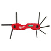 8-Key Folding Hex Key Set - Torx Milwaukee