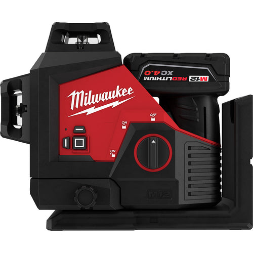 M12™ Green 360-Degree 3-Plane Laser Kit Milwaukee