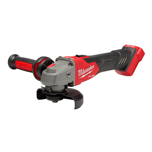 M18 FUEL™ 4-1/2 / 5 Variable Speed Braking Grinder, Slide Switch Lock-On Milwaukee