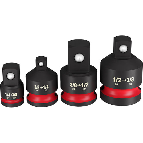 SHOCKWAVE™ Impact Duty™ 1/4-1/2 Drive Adapter Set Milwaukee