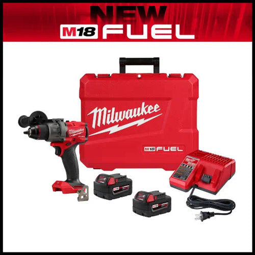 Milwaukee® M18 FUEL™ 1/2 Hammer Drill/Driver Kit Milwaukee