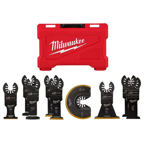 Milwaukee® Open-Lok™ 9pc Multi-Tool Blade Kit Milwaukee