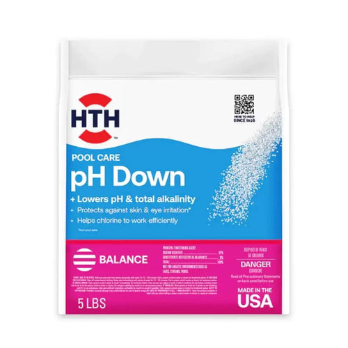 HTH® Pool Care pH Down 5 lbs. HTH