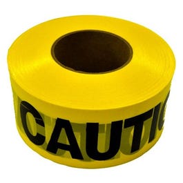 Caution Tape, Yellow, Waterproof, 1,000-Ft. C.H. Hanson