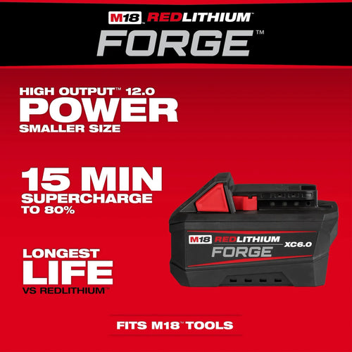 Milwaukee M18™ Redlithium™ Forge™ Xc6.0 Battery Pack Milwaukee