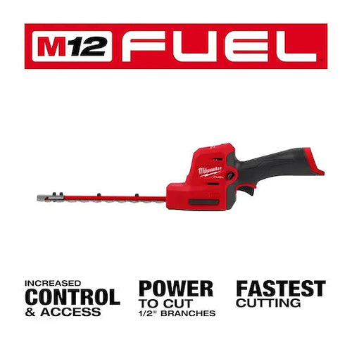 Milwaukee M12 FUEL™ 8” Hedge Trimmer Milwaukee