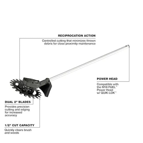 Milwaukee M18 FUEL™ QUIK-LOK™ Reciprocator Attachment Milwaukee