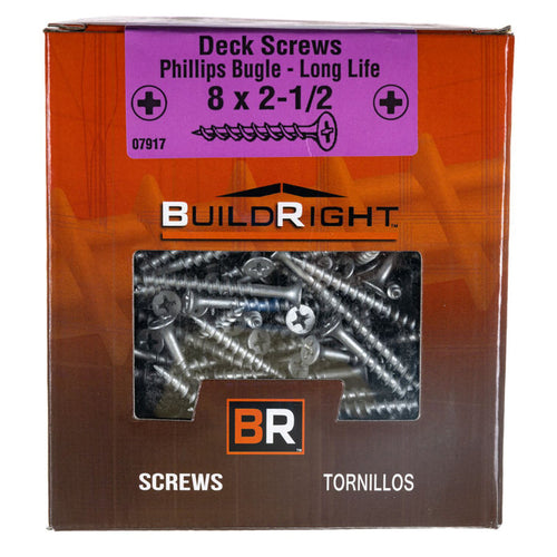 Monster Fastener Decrotized Steel Phillips Bugle Head Deck Screws Midwest Fastener