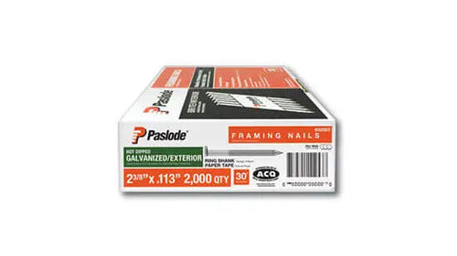 Paslode Hot Dipped Galvanized 30 Degree RounDrive® Framing Nails Paslode