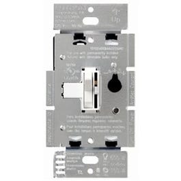 150-Watt 3-Way Toggle Dimmer, White Lutron