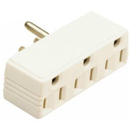 15A Ivory Plug In Triple Outlet Adapter Legrand - Pass & Seymour