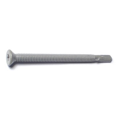 Monster Fastener Gray Long Life Saberdrive Floorboard Self Drilling Screws w/ Wings Midwest Fastener