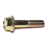 Monster Fastener Zinc Plated Grade 8 Steel Coarse Thread Hex Washer Head Flange Bolts Midwest Fastener