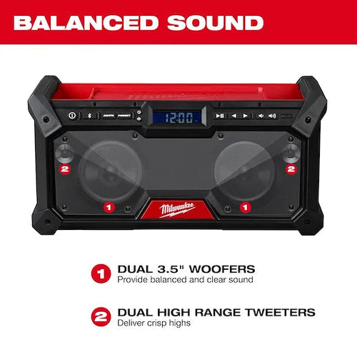 Milwaukee M18™ Bluetooth® Jobsite Radio Milwaukee