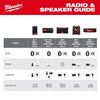 Milwaukee M18™ Bluetooth® Jobsite Radio Milwaukee