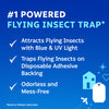 Zevo Flying Insect Trap Fly Trap (1 Plug-In Base + 1 Cartridge) Zevo