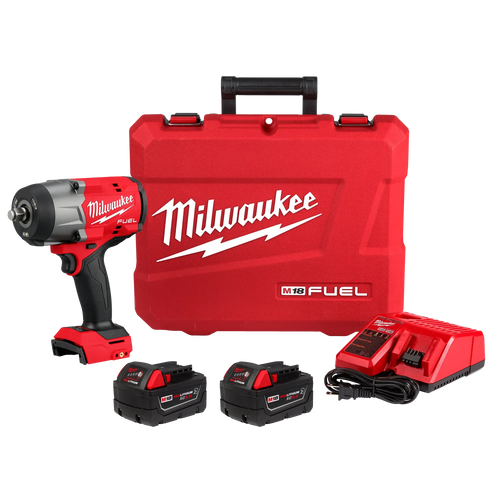 Milwaukee M18 FUEL™ 1/2 High Torque Impact Wrench w/ Friction Ring Kit Milwaukee