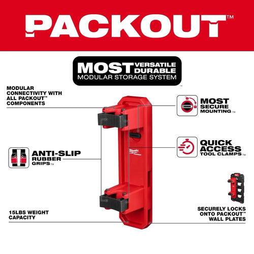 Milwaukee PACKOUT™ Long Handle Tool Holder Milwaukee