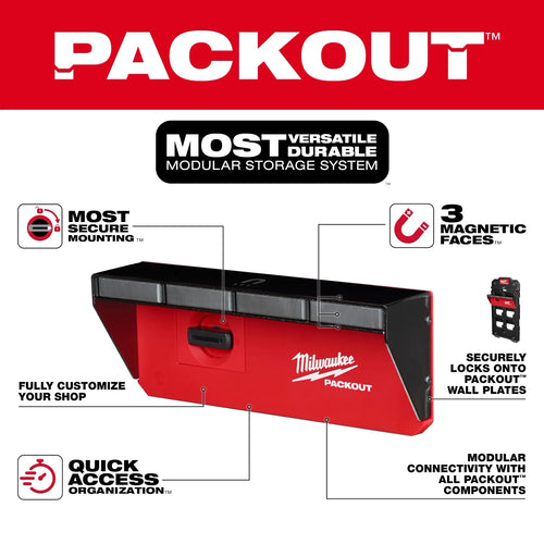 Milwaukee PACKOUT™ Magnetic Rack Milwaukee