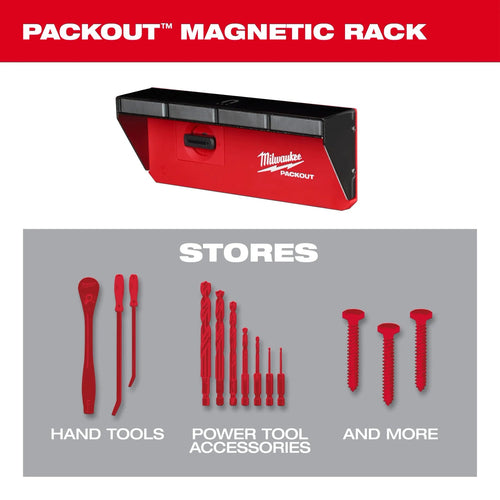 Milwaukee PACKOUT™ Magnetic Rack Milwaukee