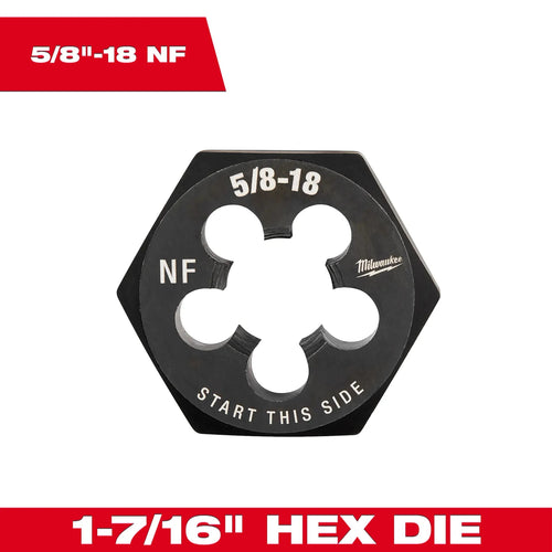Milwaukee 1-7/16 Hex Threading Dies Milwaukee