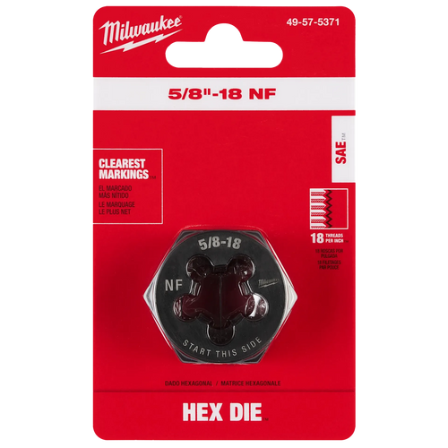 Milwaukee 1-7/16 Hex Threading Dies Milwaukee