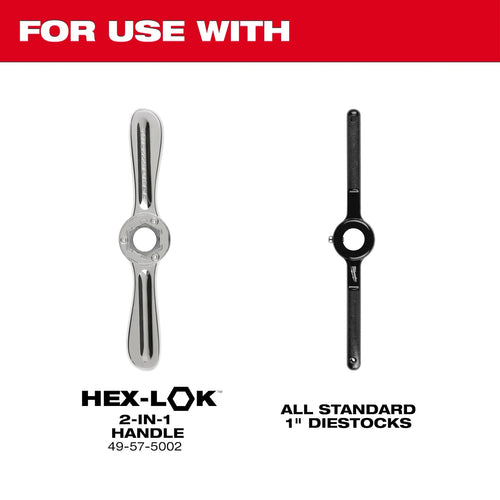 Milwaukee SAE 1 Hex Threading Dies Milwaukee