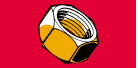Midwest Fastener Hex Nuts Fine Class 8 Yellow Zinc Midwest Fastener