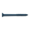 Monster Fastener Blue Ruspert Coated Steel Star Drive Flat Head TorqueMaster Masonry Screws Midwest Fastener