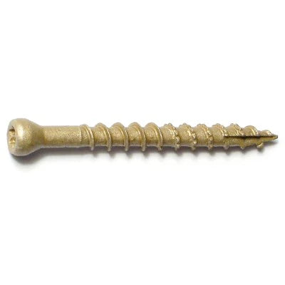 Monster Fastener Tan XL1500 Coated Steel Star Drive Trim Head Saberdrive Deck Screws Midwest Fastener