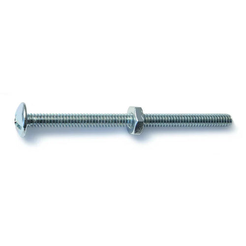 Monster Fastener Zinc Combo Round Head Machine Screws Midwest Fastener