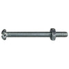 Monster Fastener Zinc Combo Round Head Machine Screws with Nuts Midwest Fastener