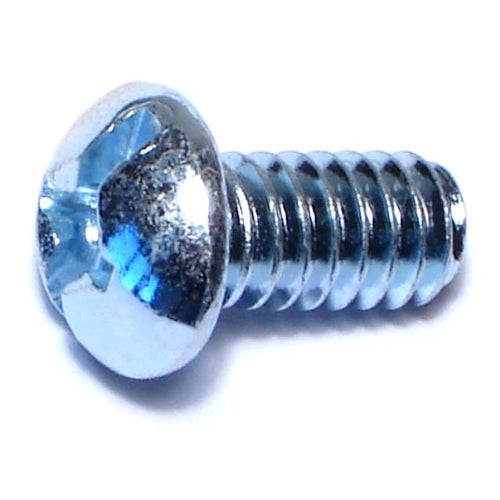 Monster Fastener Zinc Plated Steel Coarse Thread Combo Round Head Machine Screws Midwest Fastener