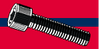 Monster Fastener Black Oxide Class 12.9 Steel Coarse Thread Knurled Head Hex Socket Cap Screws Midwest Fastener